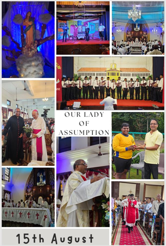 OUR LADY OF ASSUMPTION - 15th August